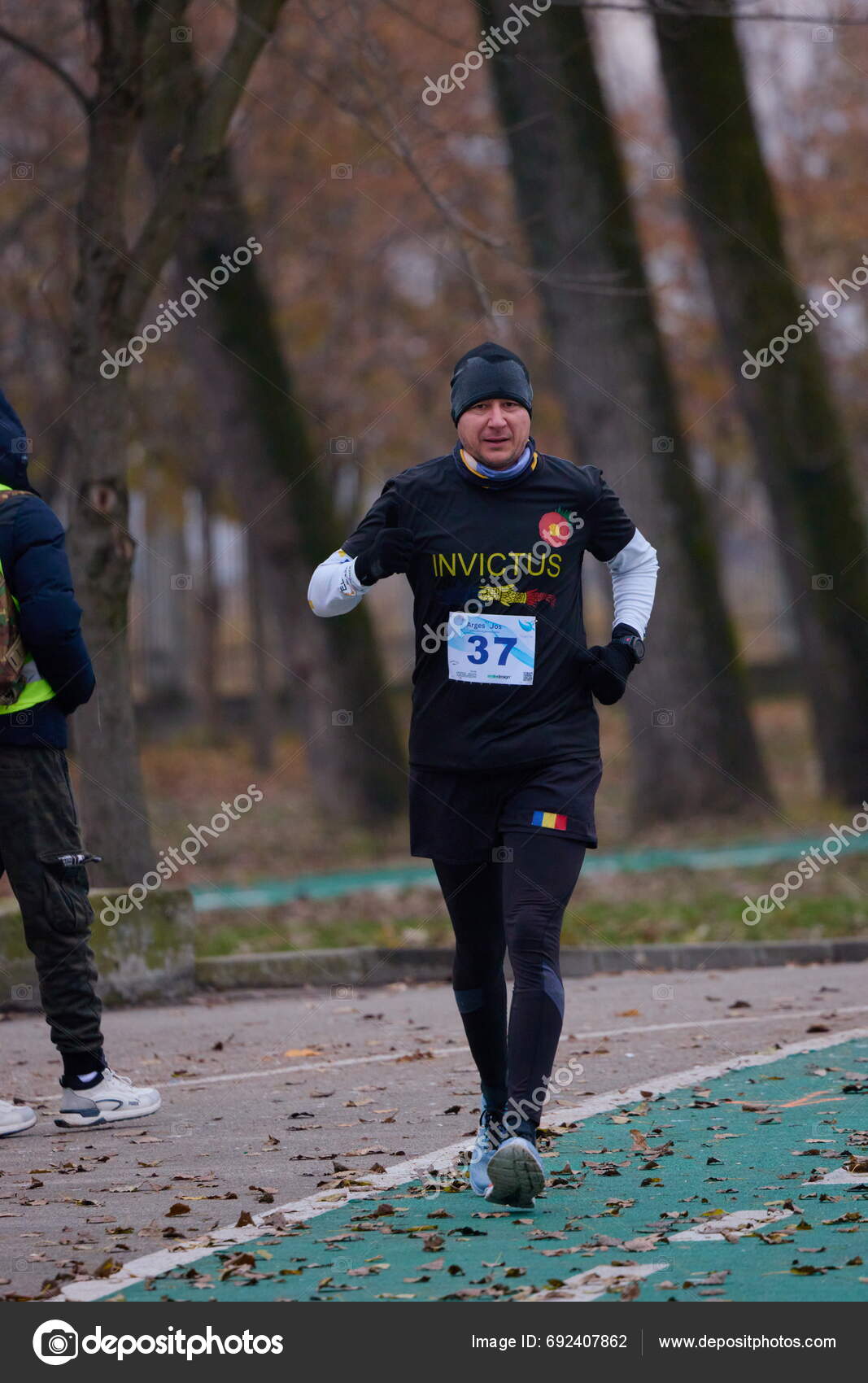 Pitesti Romania December Running Competition Organized Annually