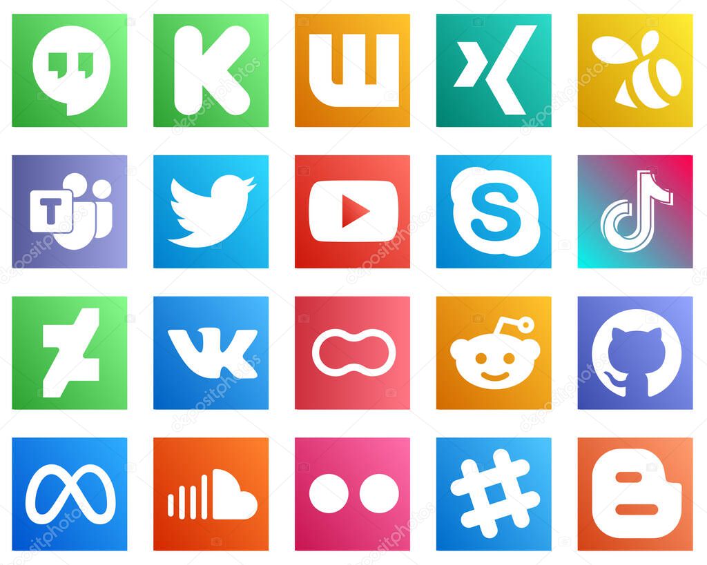 Iconos De Redes Sociales Para Sus Dise Os Como China Douyin