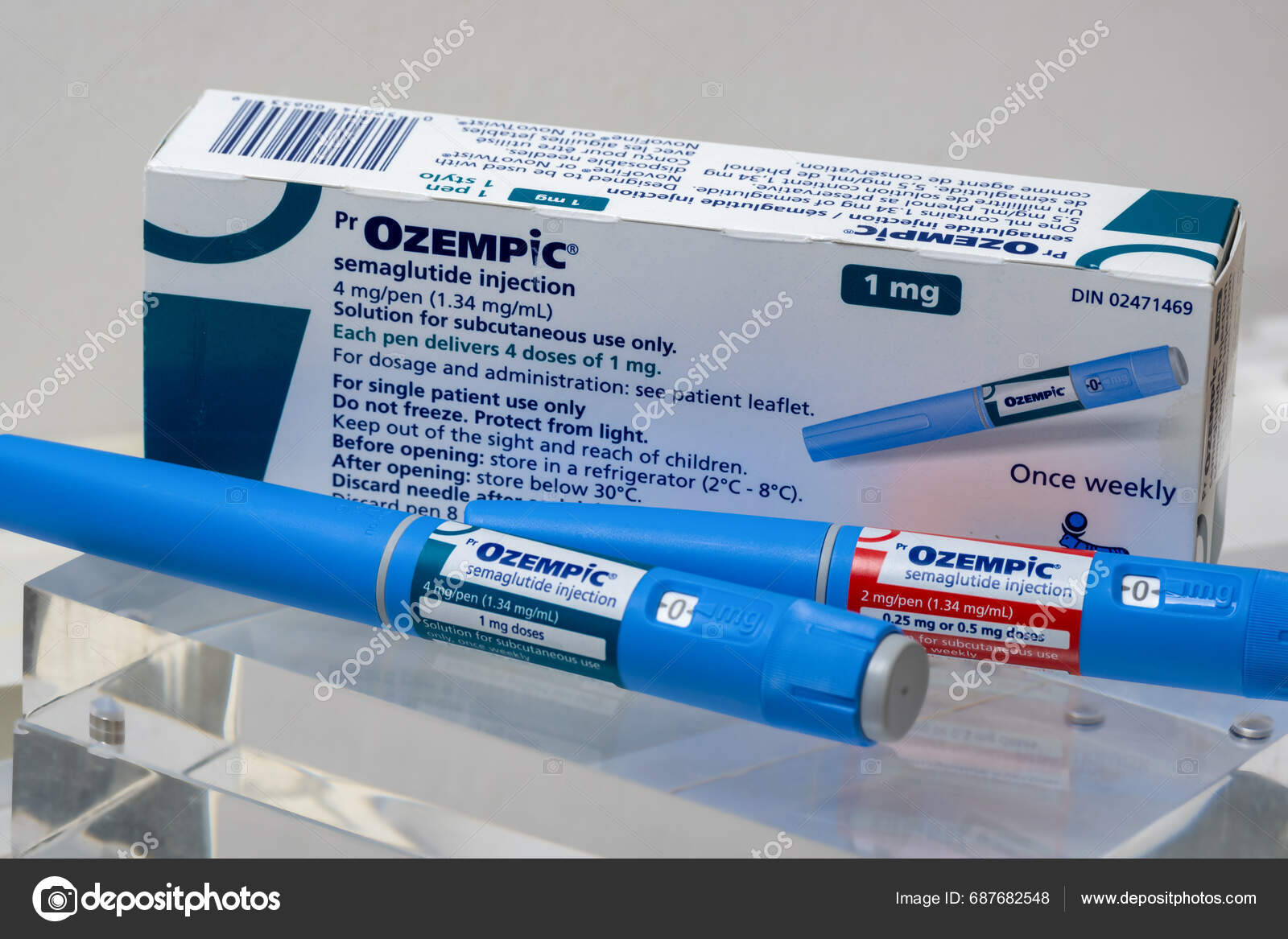 Montreal November Ozempic Semaglutide Injection Pens Box Ozempic