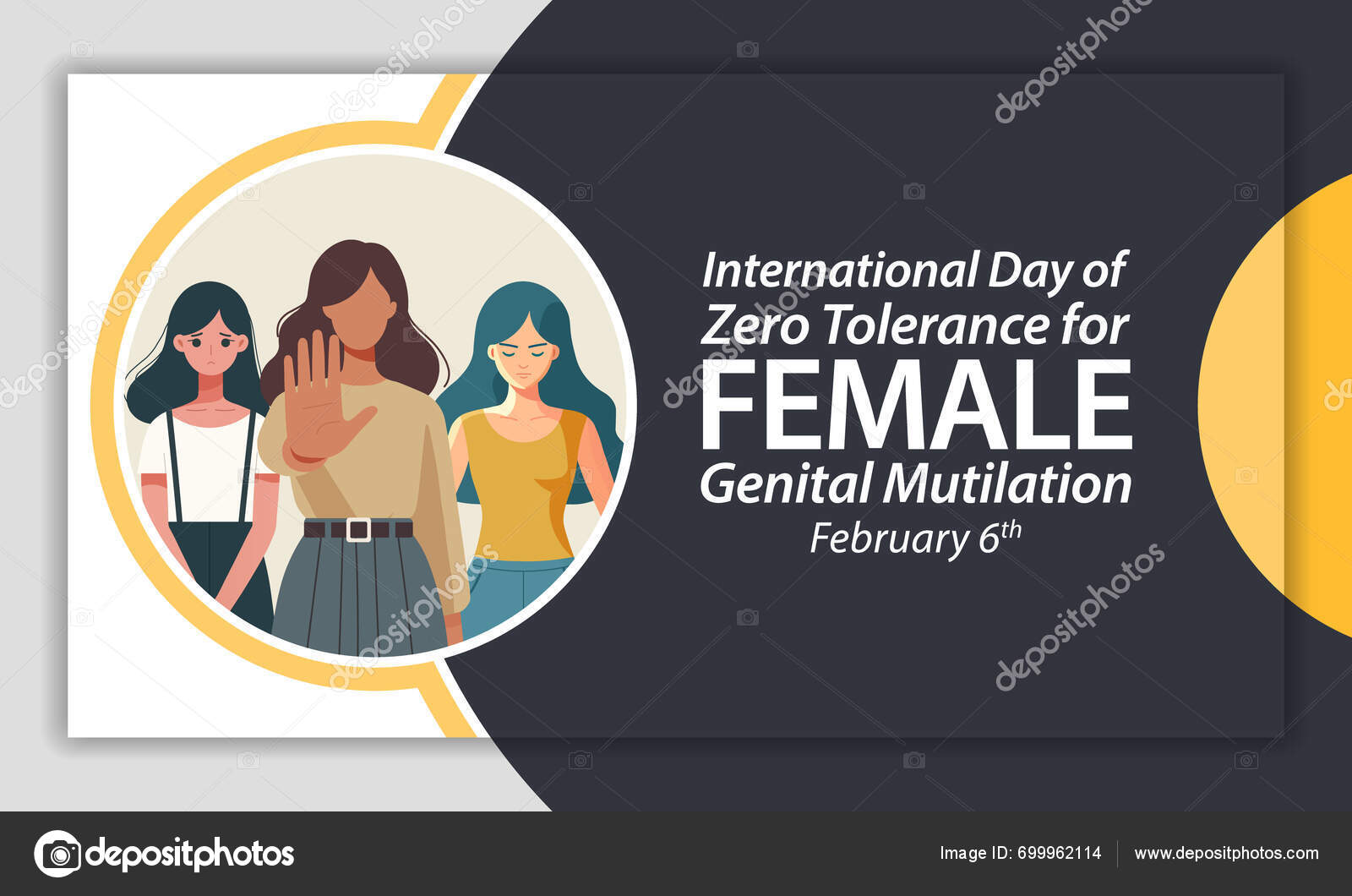 International Day Zero Tolerance Female Genital Mutilation Fgm Observed