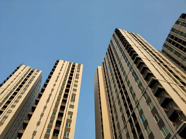 Nueva Construcción Complejo Residencial Condominio Bangkok Bangkok Tailandia 2020 —  Fotos de Stock