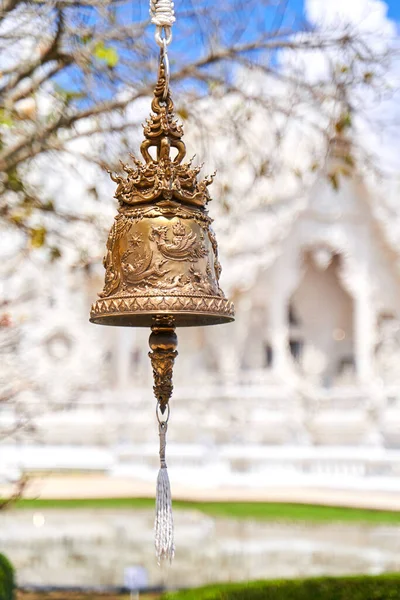 Τον Εξαιρετικό Σχεδιασμό Και Λεπτομέρεια Του Διάσημου Wat Rong Khun — Φωτογραφία Αρχείου