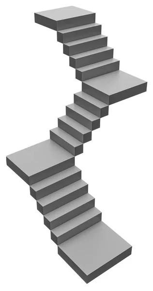 Escadaria Abstrata Conceito Escadas Com Degraus — Fotografia de Stock