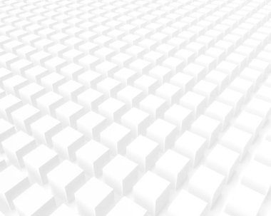 Soyut mozaik üç boyutlu açık gri renk arkaplan tasviri. 3d oluşturma