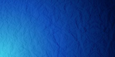 Buruşuk kağıt mavi arka plan, dokulu ve klasik bir his, yaş ve karakter duygusunu iletiyor.