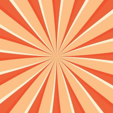 Güneş ışınlarıyla soyut ve konsept geçmişe dönük. Tasarım için yaz vektörü illüstrasyonu