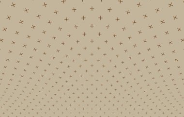 Küçük siyah haçları olan soyut model arka plan. Tasarım için doku