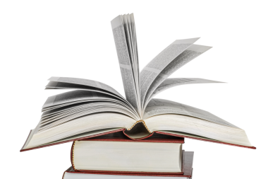 Eğitim kavramları. Açık ve kapalı kitap yığını. png şeffaf