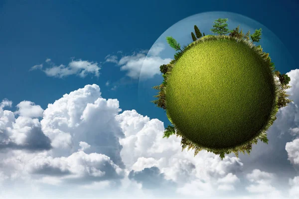 Ziemia Jest Naszym Domem Streszczenie Dotyczące Środowiska Naturalnego Środowiska — Zdjęcie stockowe