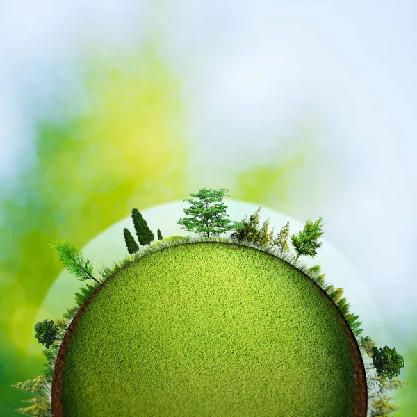 Earth Our Home Abstract Eco Environmental Backgrounds — Stock Photo, Image