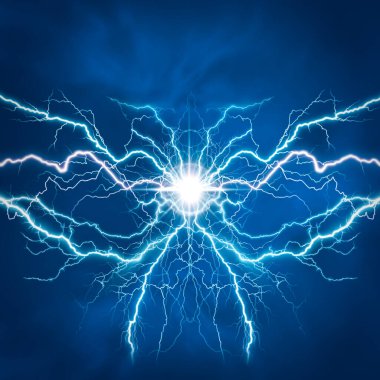 Elektrik Aydınlatma etkisi, tasarımınızın abstract techno arka planlar