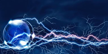 Elektrik Aydınlatma etkisi, tasarımınızın abstract techno arka planlar