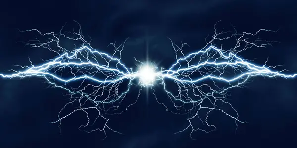 Elektromos Világítás Hatása Absztrakt Techno Háttér Tervezési Stock Fotó