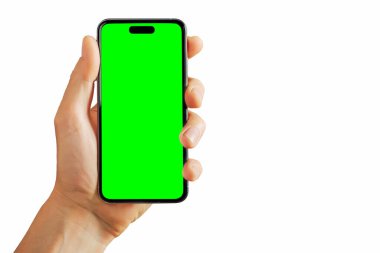 Gri arka planda, okula dönüş ilanı için cep telefonu.