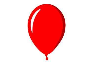 Inflatable balloon, on the vector file