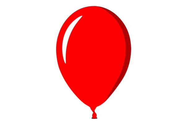 Beyaz Arka Planda Şişme Balon — Stok fotoğraf