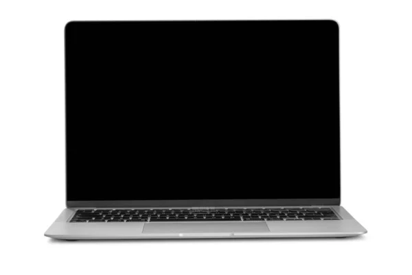 Moderner Laptop Isoliert Auf Dem Png Hintergrund — Stockfoto