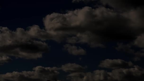 空の暗い雲 — ストック動画