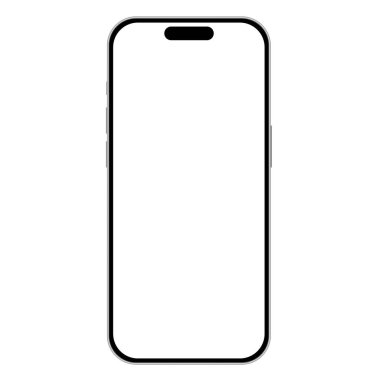 Beyaz arka planda telefon reklamı