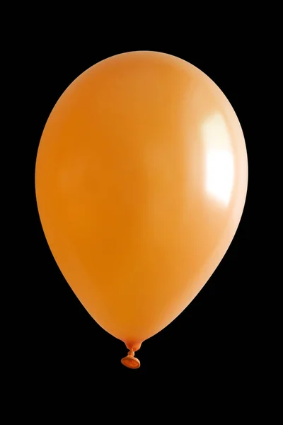 Balão Inflável Fundo Preto — Fotografia de Stock