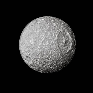 siyah arka plan üzerine izole moon