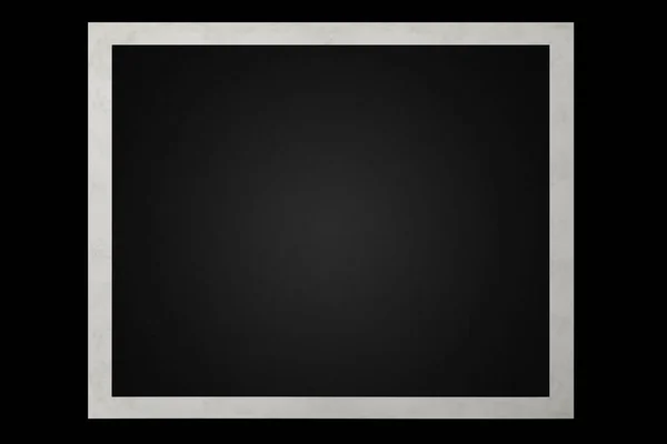 Fotografie Snímek Karta Izolované Černém Pozadí — Stock fotografie