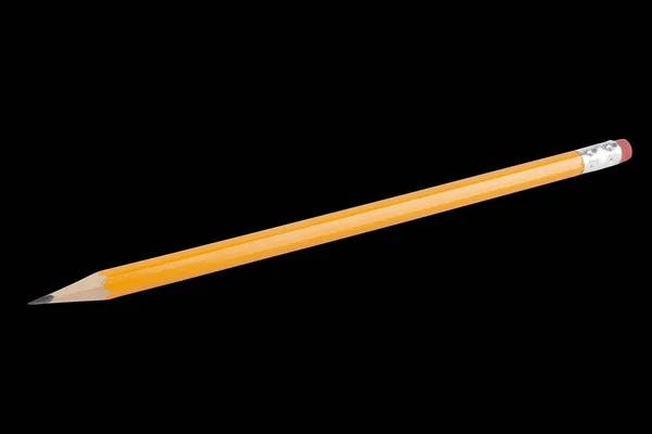 Siyah Arkaplanda Renkli Kalemler — Stok fotoğraf