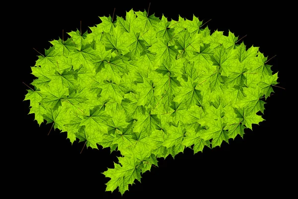 Grönt Gräs Svart Bakgrund — Stockfoto