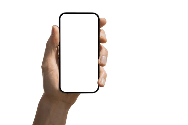 Telefon Beyaz Arkaplanda — Stok fotoğraf