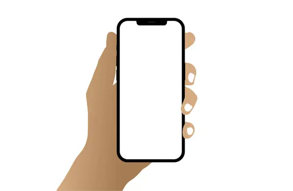 Phone Iphone Advertisement Png Backgrounds — Stock Vector