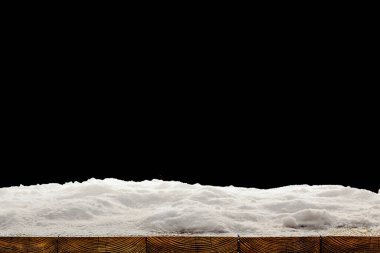 Siyah bir arkaplanda Noel fotoğrafı