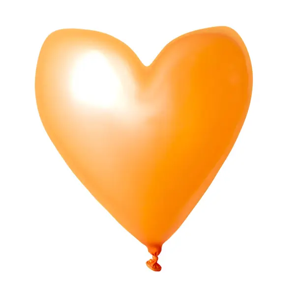 心臓の形で膨脹可能な気球 — ストック写真