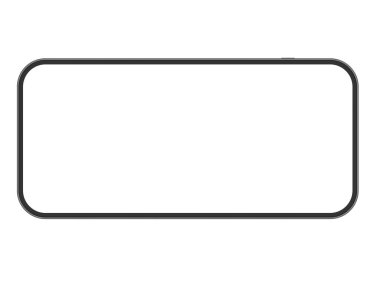 Vektör biçiminde saydam bir arkaplan içinde telefon