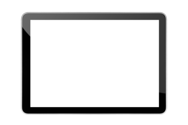 Saydam arkaplanda tablet