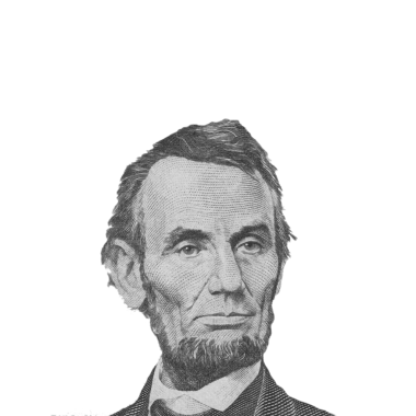 Beyaz arka plan üzerinde izole dolar