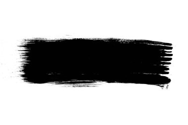 saydam arkaplanda renkli boya ile boyalı fırça darbesi