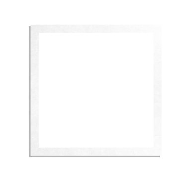 Png arkaplanındaki polaroid kart gibi kağıttan yapılmış fotoğraf kartı