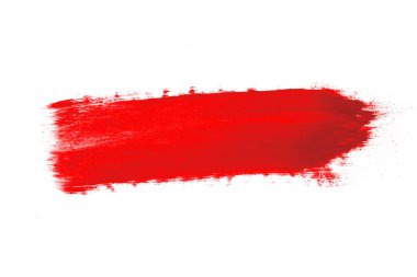 saydam arkaplanda renkli boya ile boyalı fırça darbesi