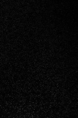 Siyah arkaplanda beyaz kar