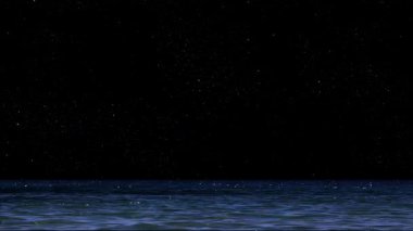 Dağları ve aydınlık evleri olan huzurlu bir kasabanın üzerinde gece gökyüzünde parlayan parlak bir Noel yıldızı..