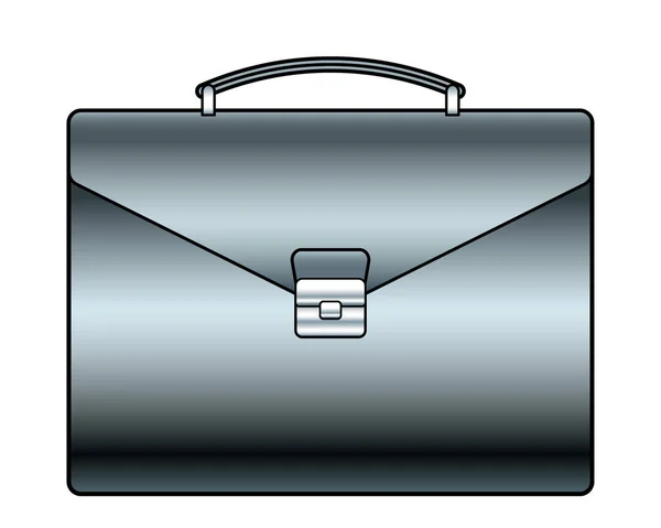 Illustration Classic Practical Briefcase — Stockvector
