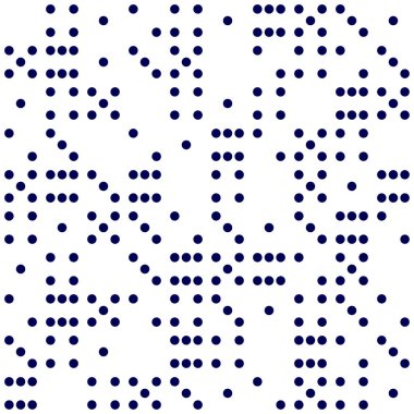 Domino oyun noktalarının soyut ve pürüzsüz deseni