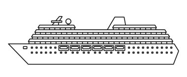 Gezi gemisi simgesinin çizimi