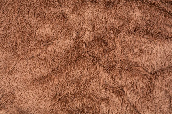 Brown Fur Background Close Horizontal Image —  Fotos de Stock