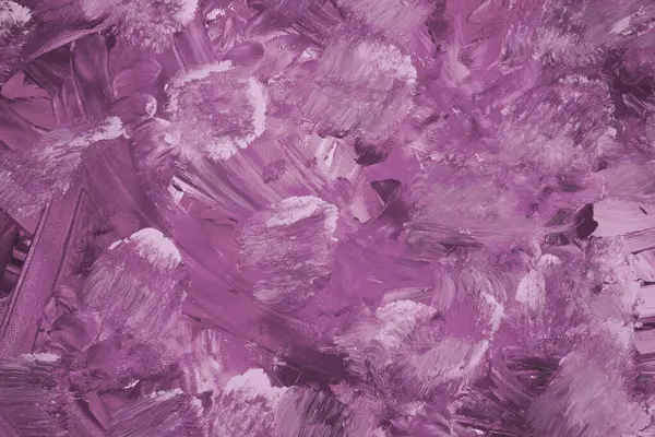 Barevná Malba Textury Jako Pozadí Růžový Bílý Abstraktní Horizontální Obraz — Stock fotografie