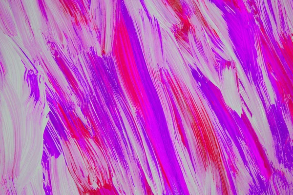 Kleurrijke Schildertextuur Als Achtergrond Rood Violet Grijs Abstract Horizontaal Beeld — Stockfoto