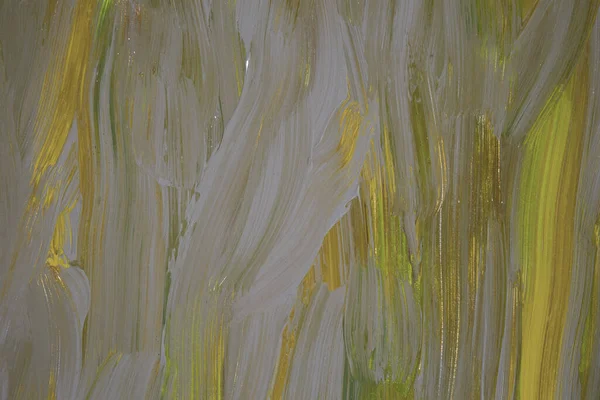 Texture Peinture Colorée Comme Fond Image Horizontale Abstraite Jaune Grise — Photo