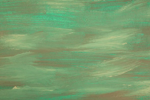 Barevná Malba Textury Jako Pozadí Zelený Abstraktní Vodorovný Mág Akrylové — Stock fotografie