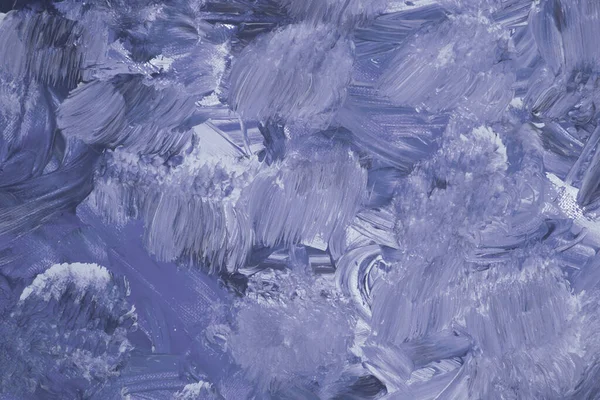Πολύχρωμη Υφή Ζωγραφική Φόντο Μπλε Και Άσπρη Αφηρημένη Οριζόντια Εικόνα — Φωτογραφία Αρχείου
