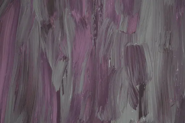 Barevná Malba Textury Jako Pozadí Růžový Šedý Abstraktní Horizontální Obraz — Stock fotografie